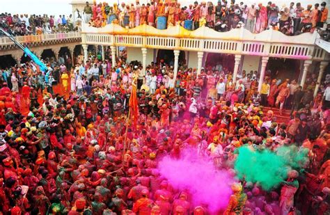 Best places for Holi Celebration in Vrindavan and Barsana 2021