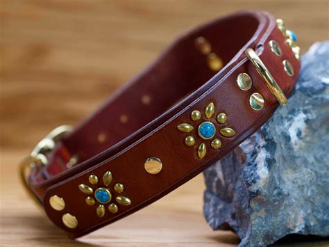 The Autumn Flower Dog Collar | Kobi Collars