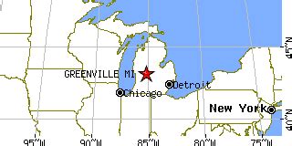 Greenville, Michigan (MI) ~ population data, races, housing & economy