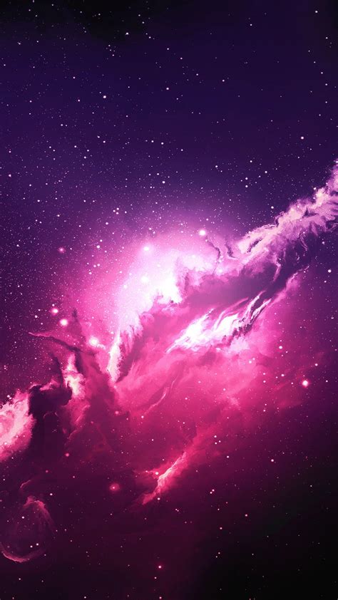 Laptop wallpaper pink galaxy - hontape