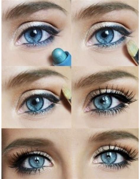 12 Chic Blue Eye Makeup Looks and Tutorials - Pretty Designs