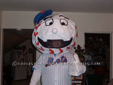 Coolest Homemade Mr. Met Mascot Costume