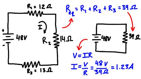 Ohm's Law With Circuit Diagram