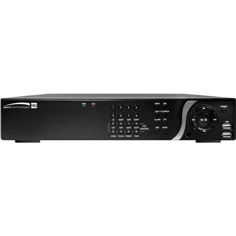 Speco Technologies D16HU 16-Channel 4K UHD HD-TVI Hybrid