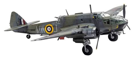 Airfix Bristol Beaufort MK 1:72 WWII Military Aviation Plastic Model ...