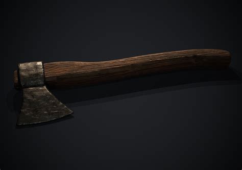 ArtStation - Axe Game Asset