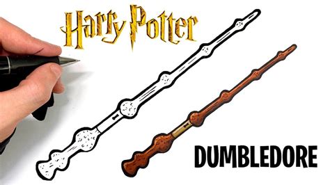 How To Draw The Elder Wand From Harry Potter How then does he become ...