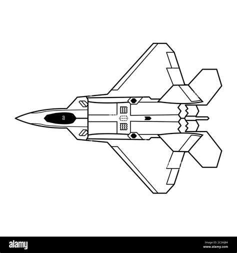 F22 raptor vector hi-res stock photography and images - Alamy