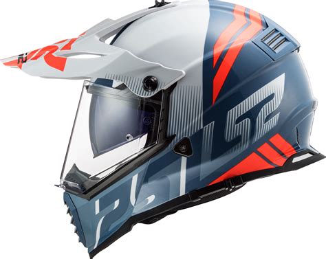 Ls Mx Evolve Dual Supermoto Adventure Motorcycle Helmet Crash Lid ...