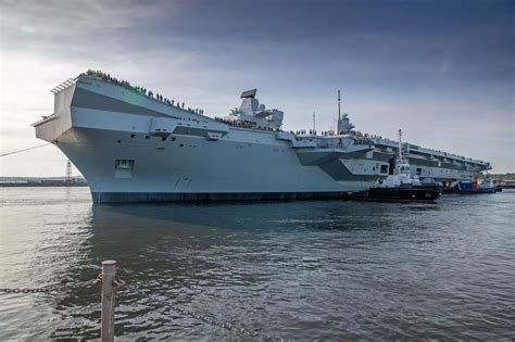 Photos of Royal Navy aircraft carrier HMS Prince of Wales - Plymouth Live