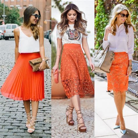 Ideas De Outfits Para Combinar El Color Naranja Como Organizar La Casa ...