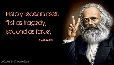 Karl Marx Quotes with Picture | Karl marx, History repeats, Historical ...