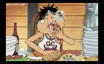 Luffy Eating GIFs - Find & Share on GIPHY