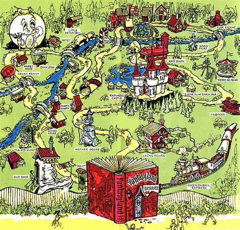 Fantasyland Map 1979 | Theme Park Brochures