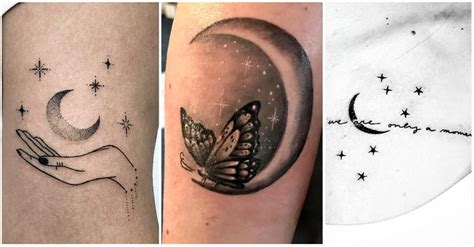 UPDATED: 50+ Moon and Star Tattoos for Your Magical Side (March 2020)