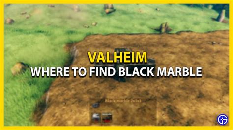 How To Get Black Marble In Valheim - Gamer Tweak