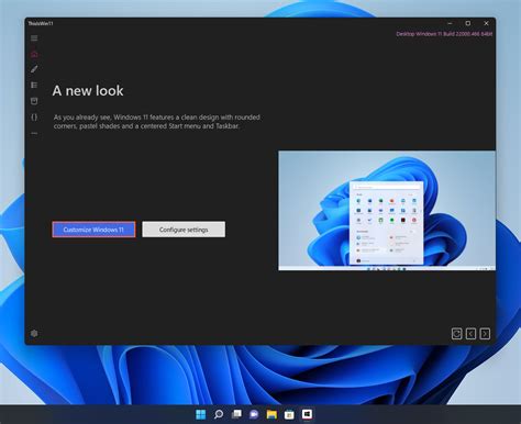 Windows 11 Customization Tools