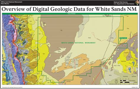 New Mexico Map White Sands - Davida Francoise