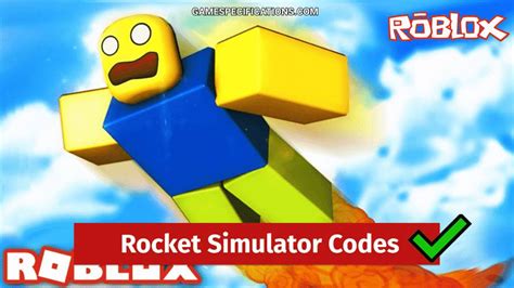 Roblox Rocket Simulator Codes [March 2024] - Game Specifications