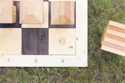 How to Make a DIY Outdoor Chess Set | Lawn Chess Set | Dunn DIY