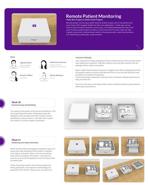 NYU Langone Health Internship :: Behance