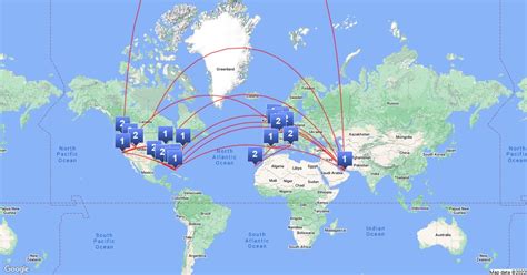 TUI Route Map : Scribble Maps