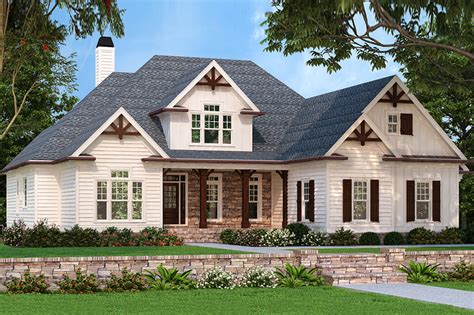 Country Style House Plan - 3 Beds 2.5 Baths 2400 Sq/Ft Plan #927-287 ...