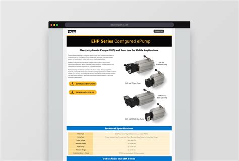 Landing Pages - Hydraulic Pump and Power Systems Division | Parker US