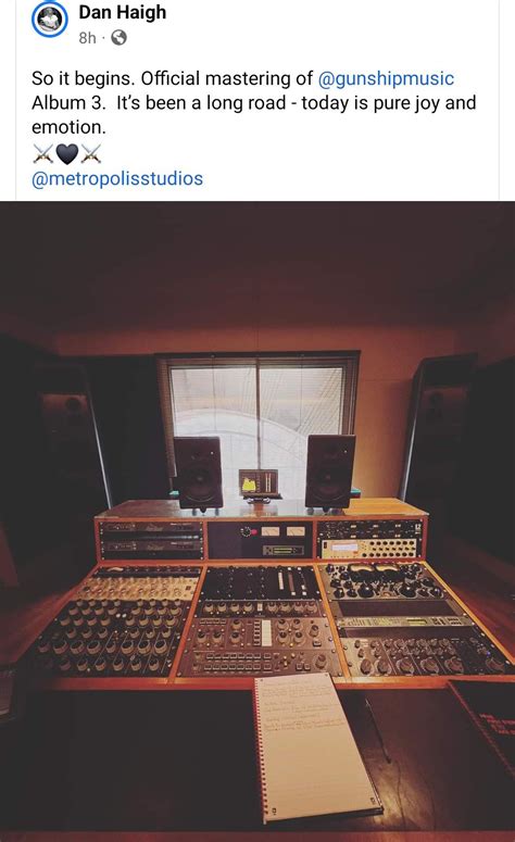 Official mastering of album 3 has begun! : r/gunship