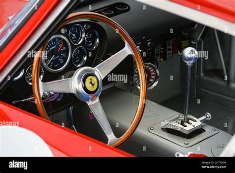 Interior of a Ferrari 250 GTO Stock Photo - Alamy