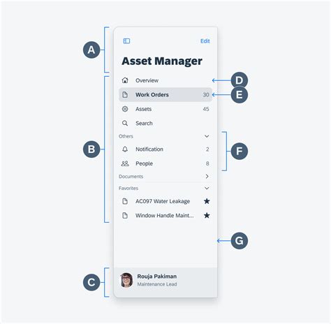 Sidebar | SAP Fiori for iOS Design Guidelines