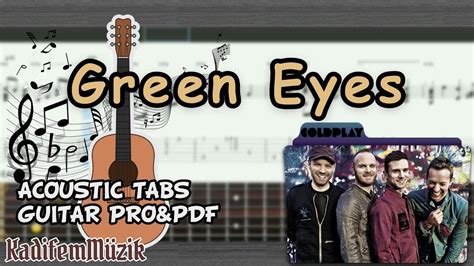 Coldplay-Green Eyes Easy Acoustic Guitar Tutorial Tabs - YouTube