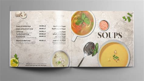 Red Rose Restaurant & Cafe: Menu Design on Behance