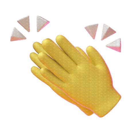 Emoji Hand claping - Free animated GIF - PicMix