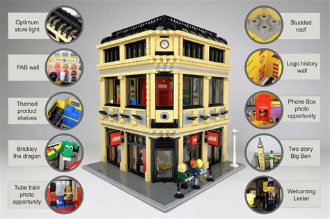 LEGO MOC The LEGO Store Leicester Square by Berthil | Rebrickable ...