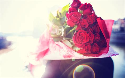 Red rose bouquet, flowers, rose HD wallpaper | Wallpaper Flare