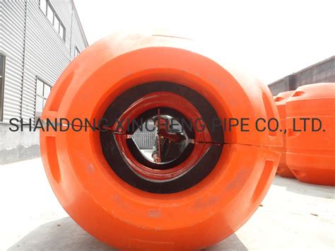 Dredging Pipe Floats Pipe Floaters with Rubber Strip - China Floating ...