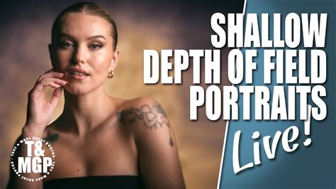 Shallow Depth Of Field Portraits | LIVE with Gavin Hoey - YouTube