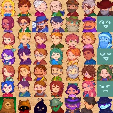 Nyapu's Portraits inspired by Dong at Stardew Valley Nexus - Mods and ...