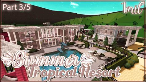 bloxburg resort idea