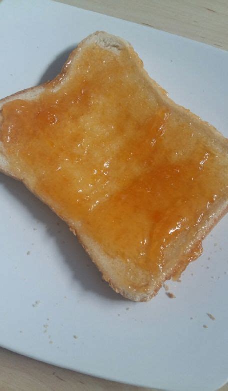 Apricot jam toast Recipe | SparkRecipes