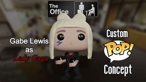 Gabe Lewis as Lady Gaga Custom Funko Pop - The Office - YouTube