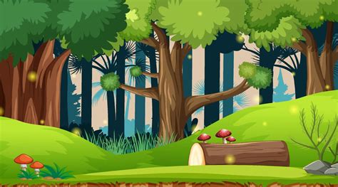 Forest Background Vector Art, Icons, and Graphics for Free Download