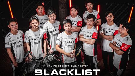 V33Wise duo is back! Blacklist International unveils its MPL PH Season ...