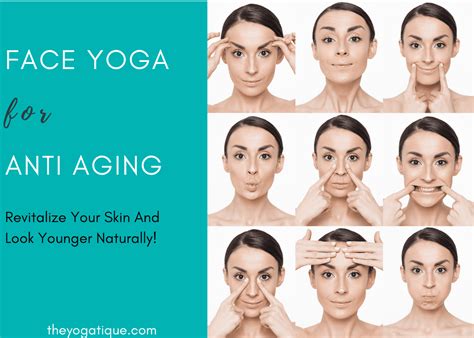 Face Yoga For Anti Aging + How To Do The 8 Best Face Exercises For ...