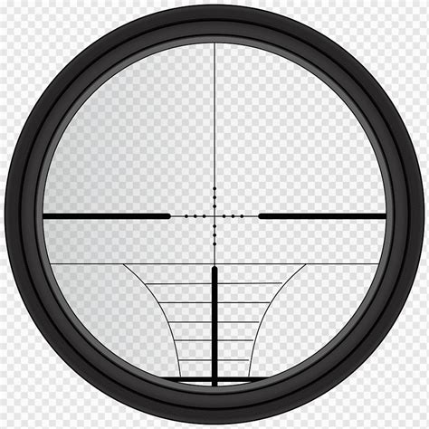 Reticle illustration, Telescopic sight Reticle Optics, scopes, sniper ...