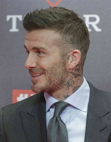 David Beckham Hairstyle 2022