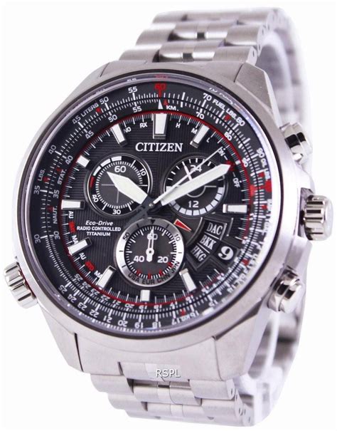 Citizen Eco-Drive Radio Controlled titane BY0120-54F montre homme France