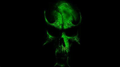 Green Skull Wallpapers - Top Free Green Skull Backgrounds - WallpaperAccess