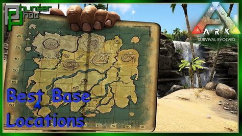 Ark Basics - Best Of - Base Locations on The Island Map - YouTube